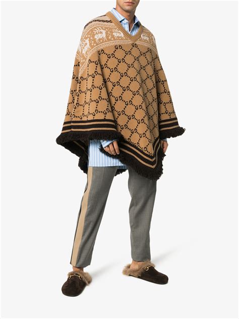 gucci poncho